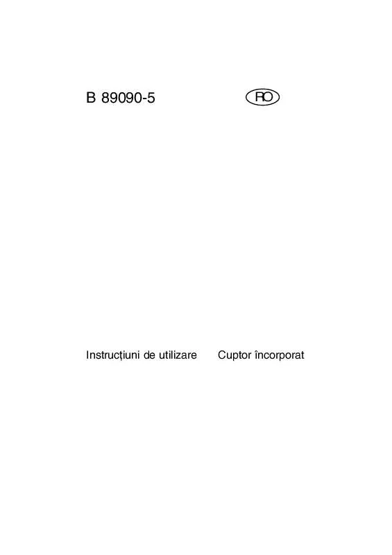 Mode d'emploi AEG-ELECTROLUX B 89090-5