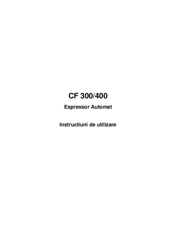 Mode d'emploi AEG-ELECTROLUX CF400