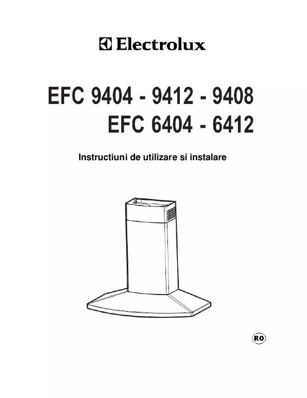 Mode d'emploi AEG-ELECTROLUX EFC6404X