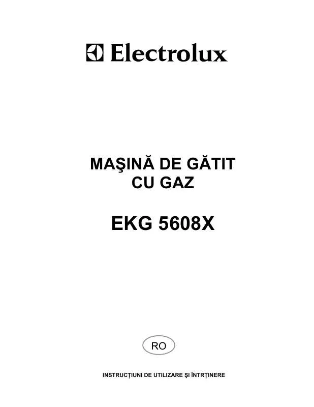 Mode d'emploi AEG-ELECTROLUX EKG5608X