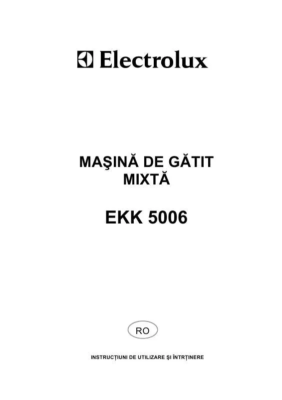 Mode d'emploi AEG-ELECTROLUX EKK5006