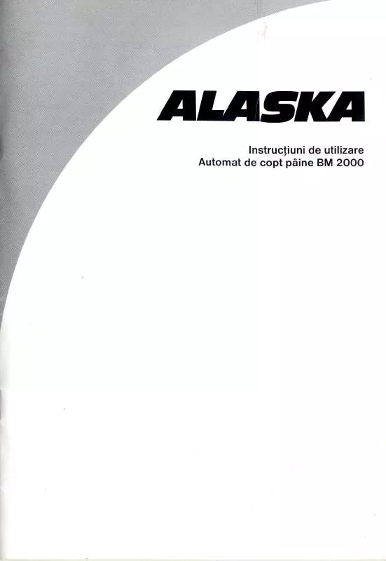 Mode d'emploi ALASKA BM 2200