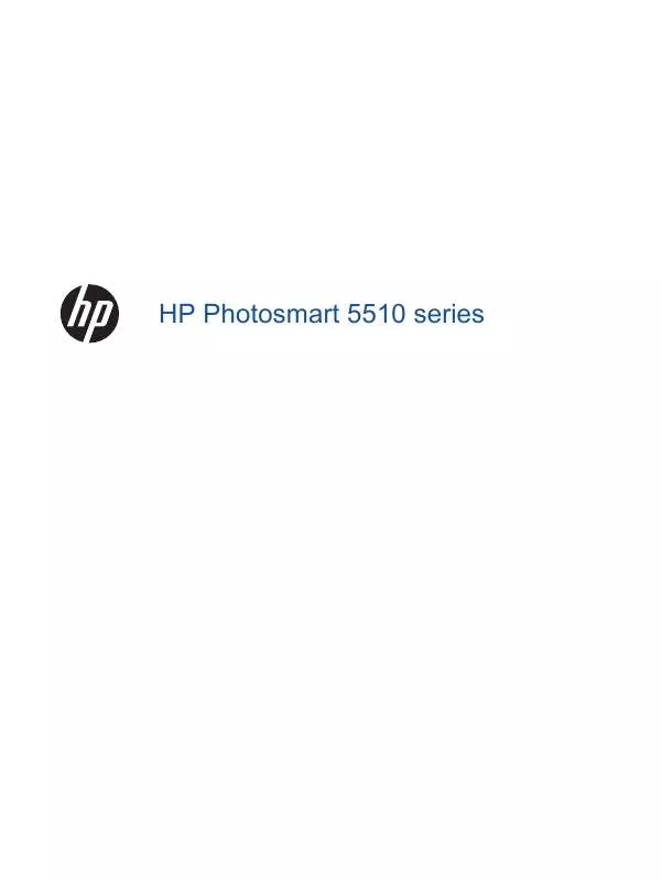 Mode d'emploi HP PHOTOSMART 5510 B111A