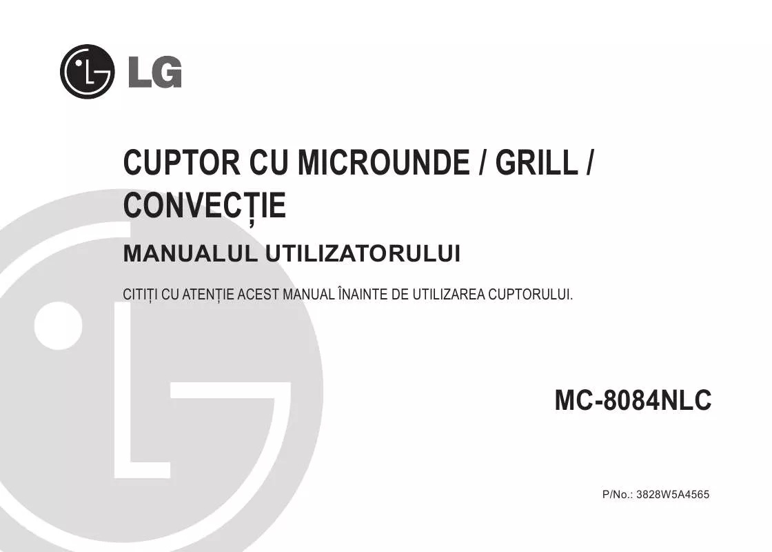 Mode d'emploi LG MC-8084NLC