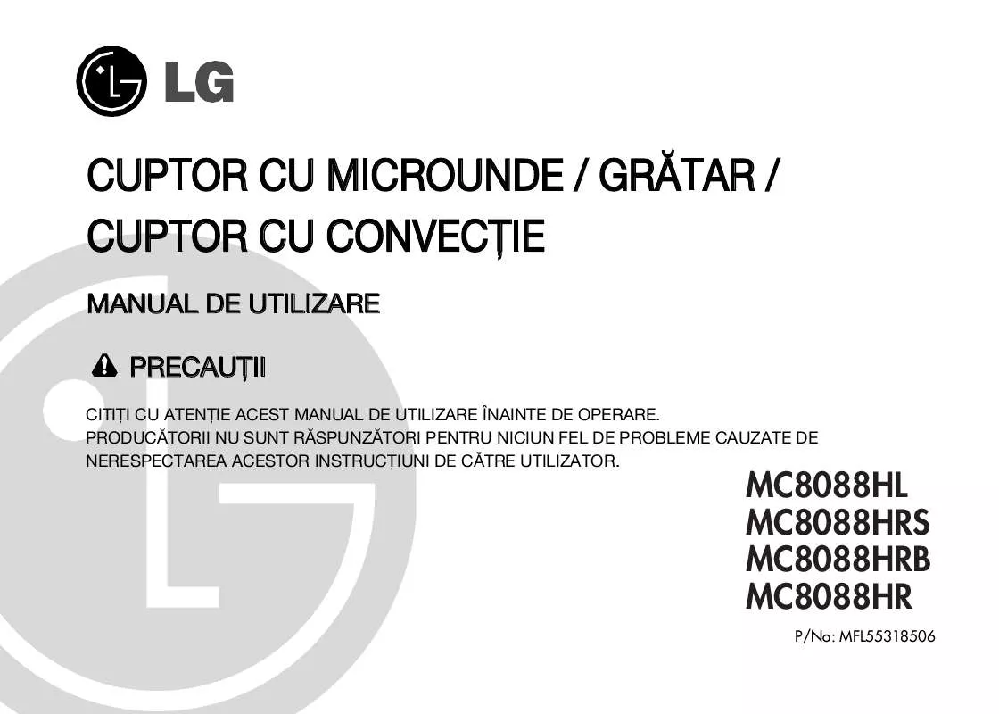 Mode d'emploi LG MC-8088-HR