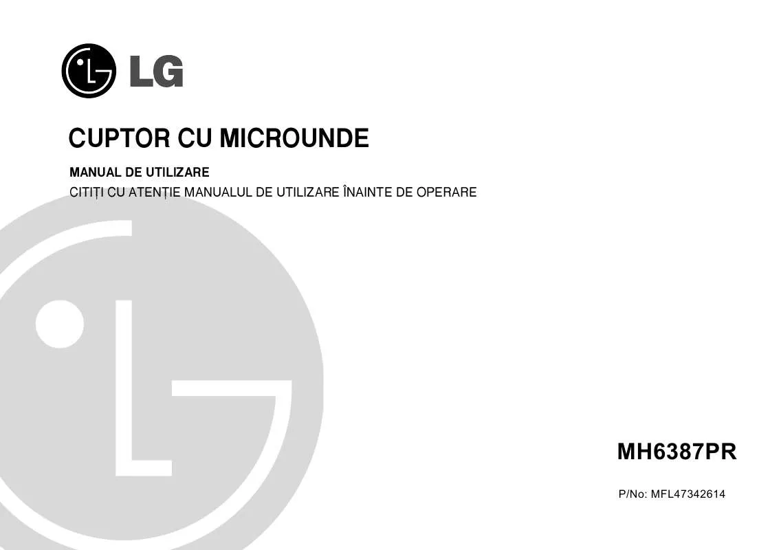 Mode d'emploi LG MH-6387-PR