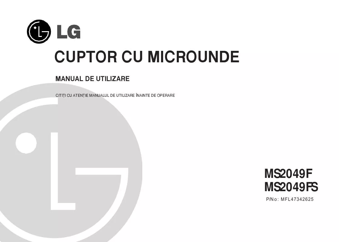 Mode d'emploi LG MS-2049-F