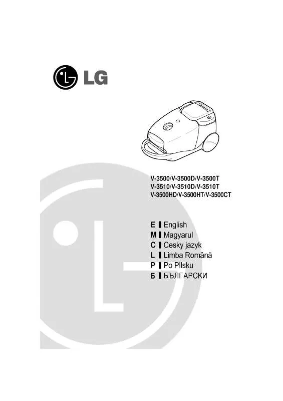 Mode d'emploi LG VT3500D