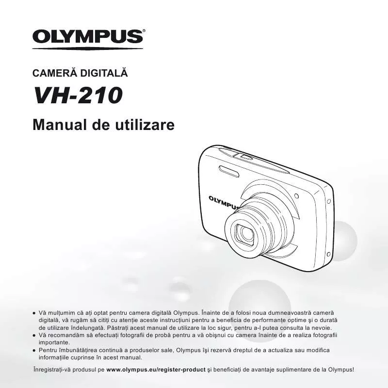 Mode d'emploi OLYMPUS VH-210