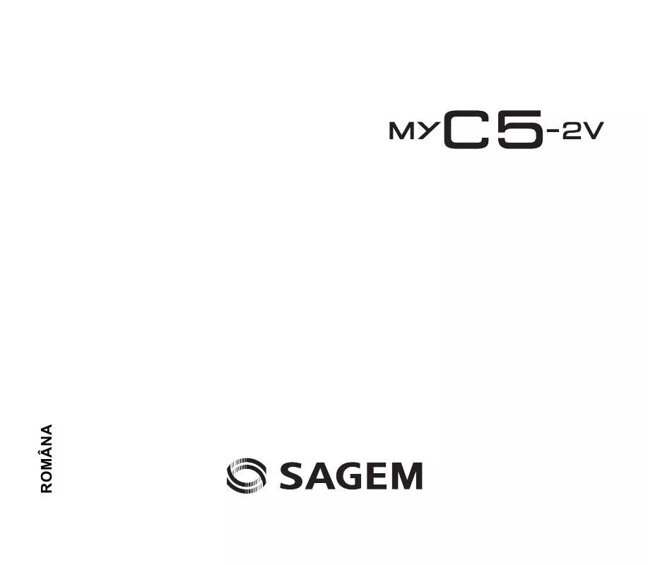 Mode d'emploi SAGEM MYC5-2V