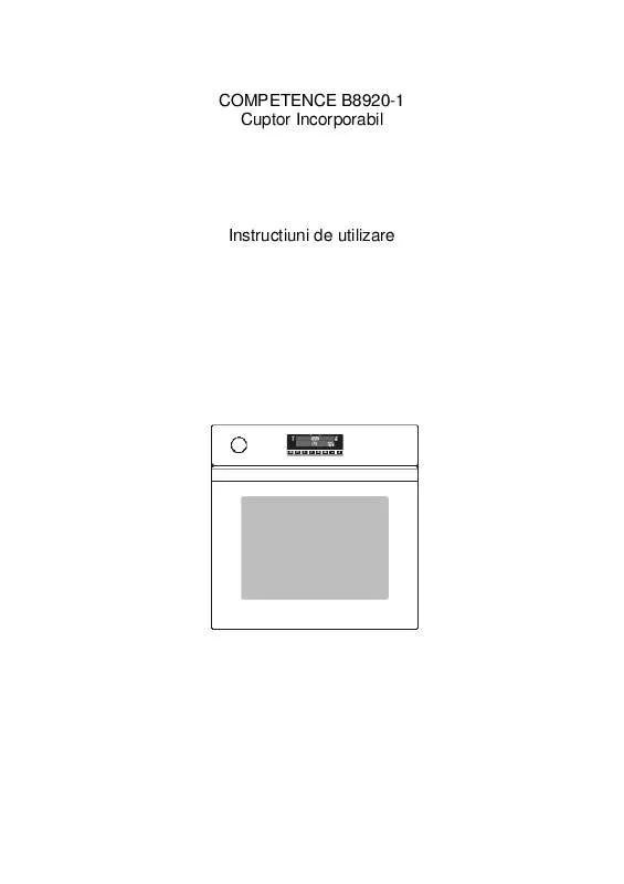 Mode d'emploi AEG-ELECTROLUX B9820-4-M