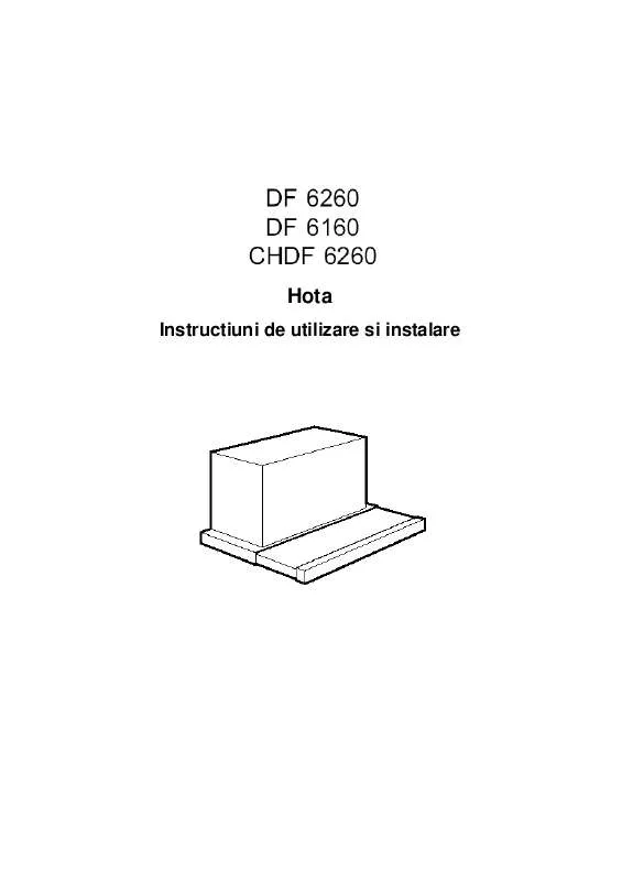 Mode d'emploi AEG-ELECTROLUX DF6160-ML