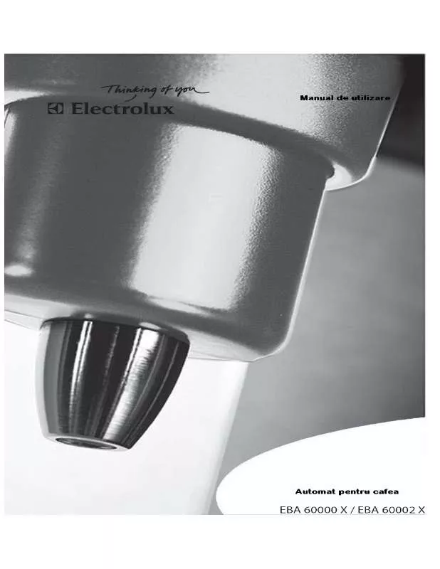 Mode d'emploi AEG-ELECTROLUX EBA60002X