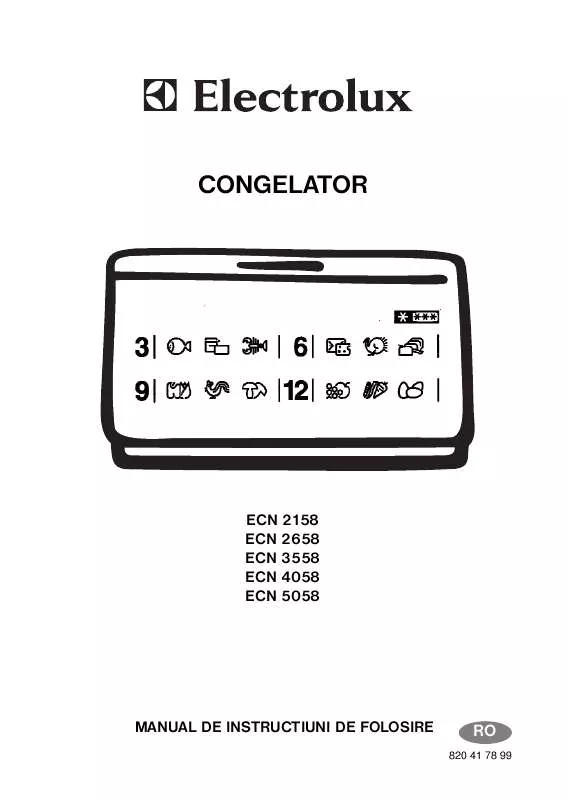 Mode d'emploi AEG-ELECTROLUX ECN2158