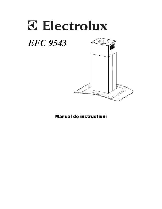 Mode d'emploi AEG-ELECTROLUX EFC9543X