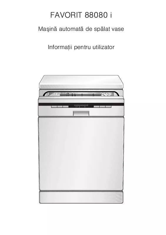 Mode d'emploi AEG-ELECTROLUX F88080I-M