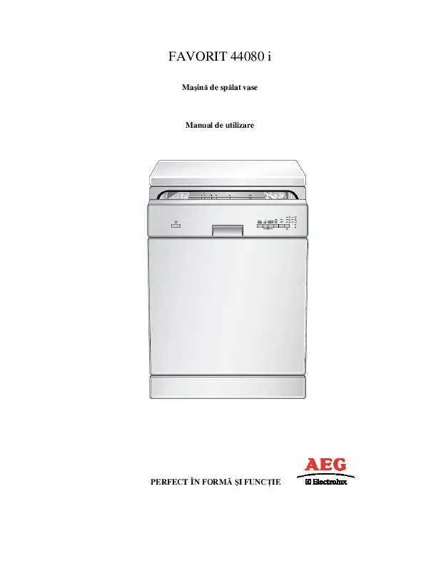 Mode d'emploi AEG-ELECTROLUX FAV44080IM