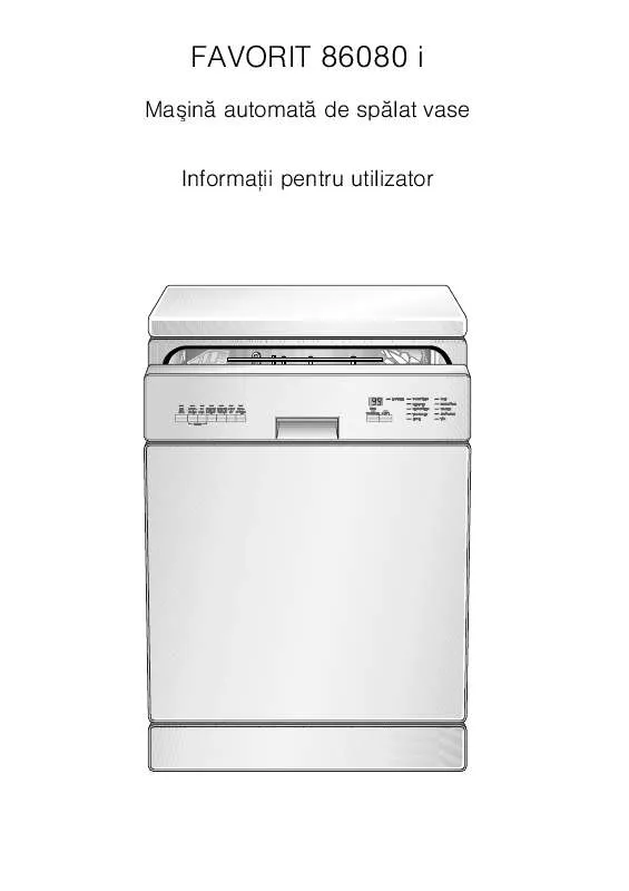 Mode d'emploi AEG-ELECTROLUX FAV86080IM