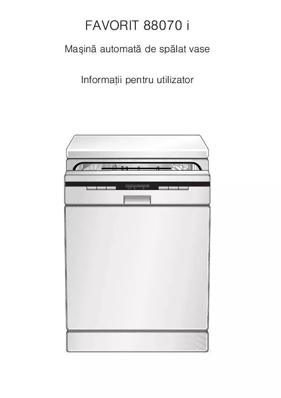 Mode d'emploi AEG-ELECTROLUX FAV88070IM