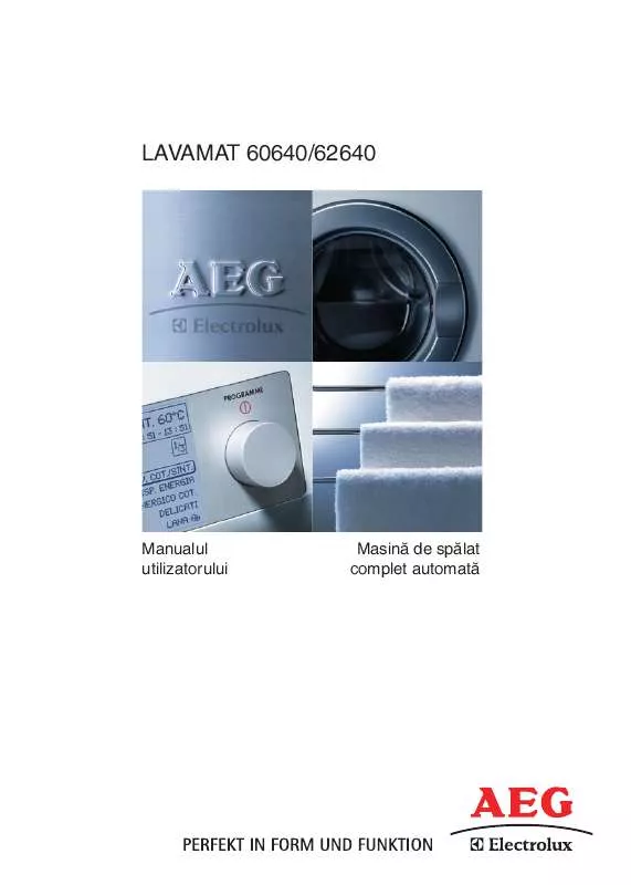 Mode d'emploi AEG-ELECTROLUX L 60640