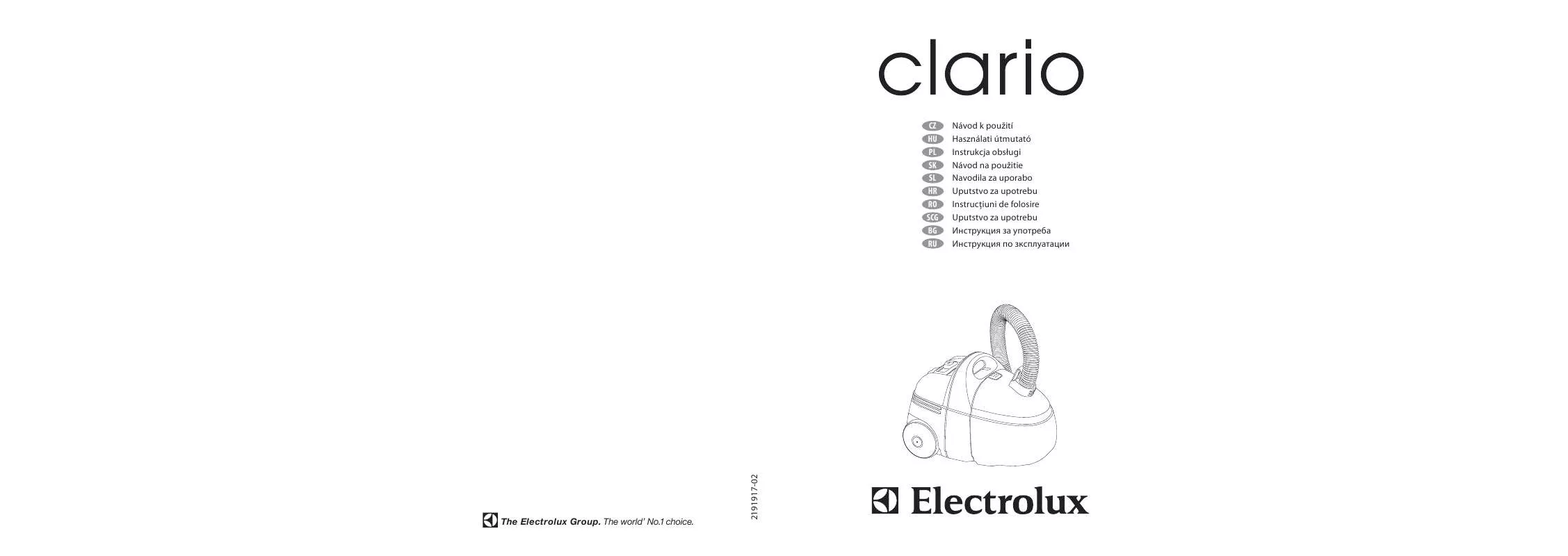 Mode d'emploi AEG-ELECTROLUX Z7510