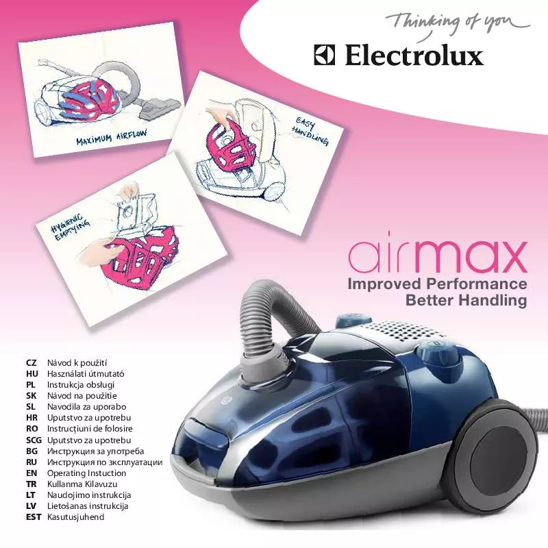 Mode d'emploi AEG-ELECTROLUX ZAM6116