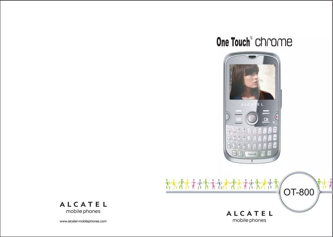 Mode d'emploi ALCATEL ONE TOUCH CHROME