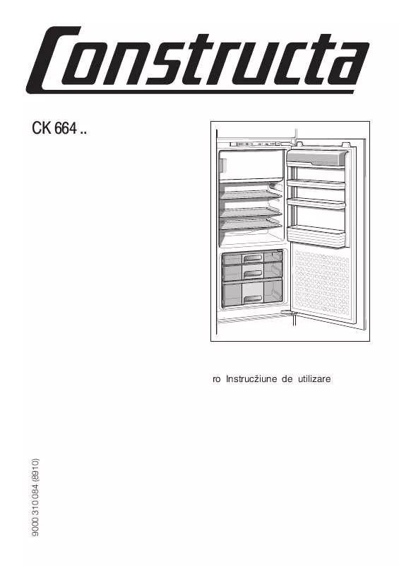 Mode d'emploi CONSTRUCTA CK66442