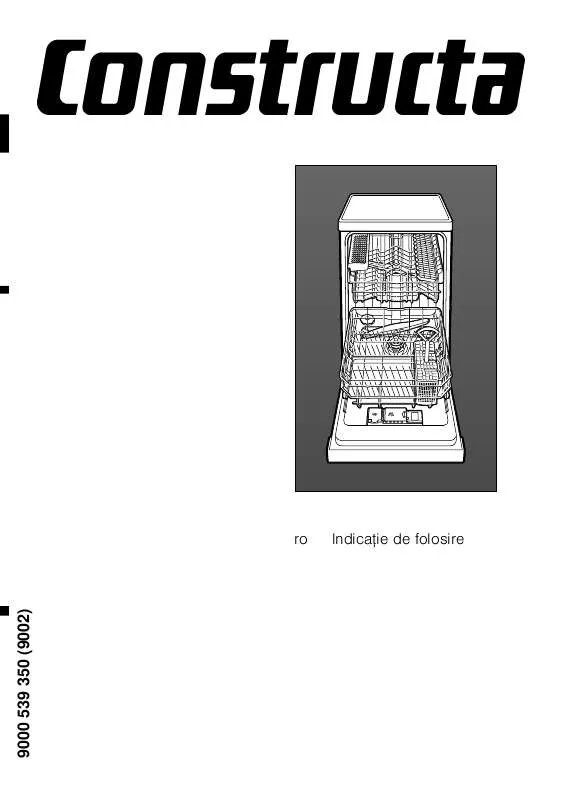 Mode d'emploi CONSTRUCTA CP332S2