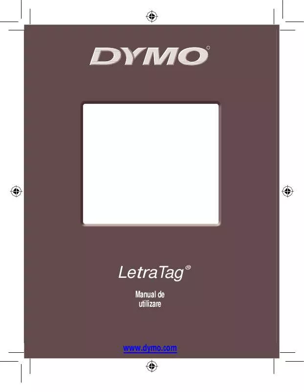 Mode d'emploi DYMO LETRATAG