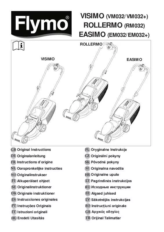 Mode d'emploi FLYMO ROLLERMO RM032