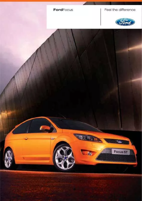 Mode d'emploi FORD FOCUS RS