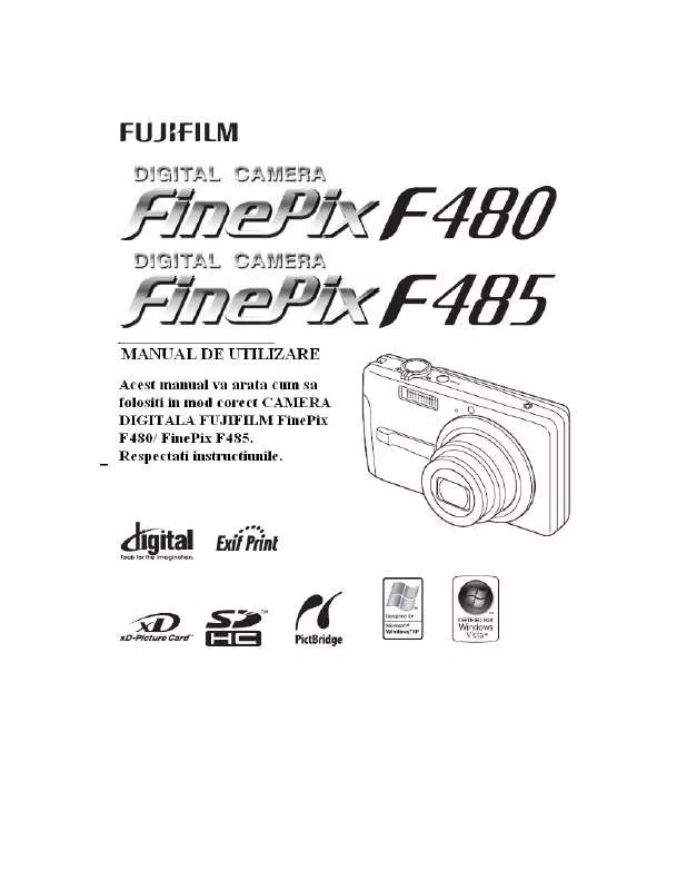 Mode d'emploi FUJIFILM FINEPIX F480