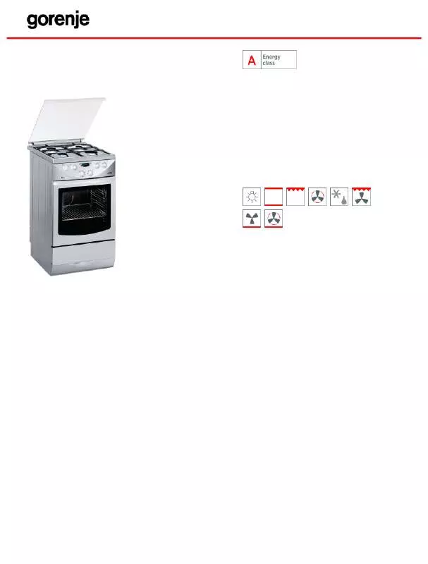 Mode d'emploi GORENJE K776E