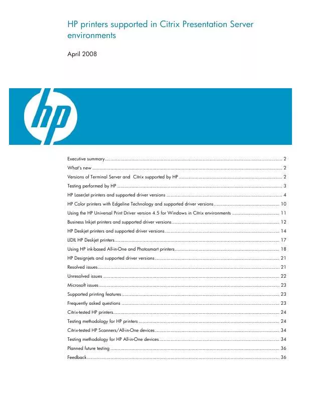 Mode d'emploi HP DESKJET 3740 PRINTER