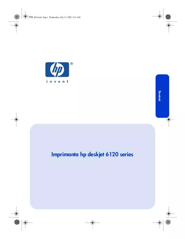 Mode d'emploi HP DESKJET 6127