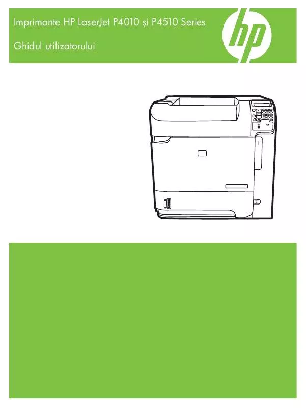 Mode d'emploi HP LASERJET P4014