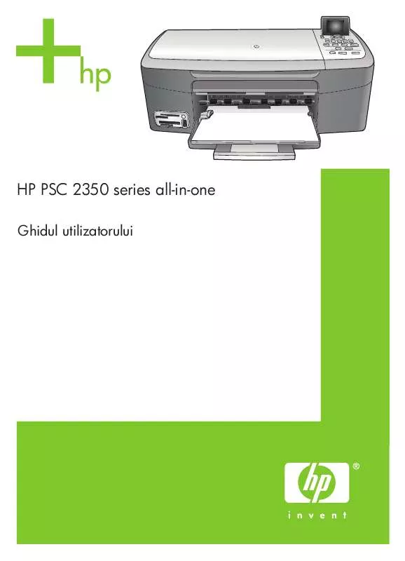 Mode d'emploi HP PSC 2353