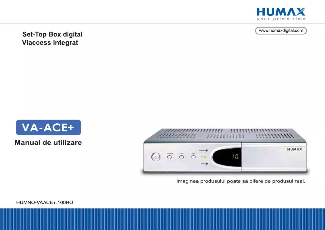 Mode d'emploi HUMAX VA-ACEPLUS