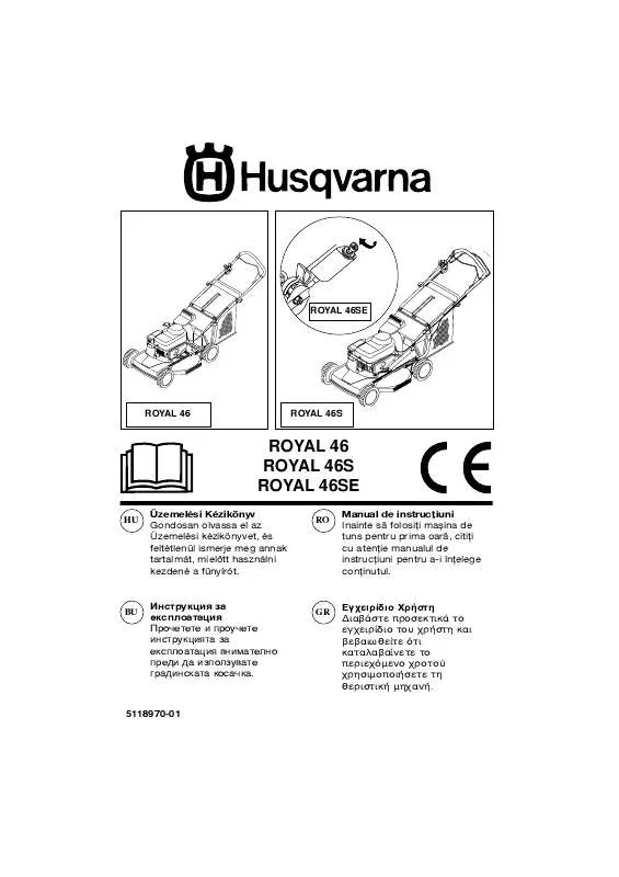 Mode d'emploi HUSQVARNA ROYAL 46 SE