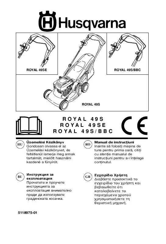 Mode d'emploi HUSQVARNA ROYAL 49 S