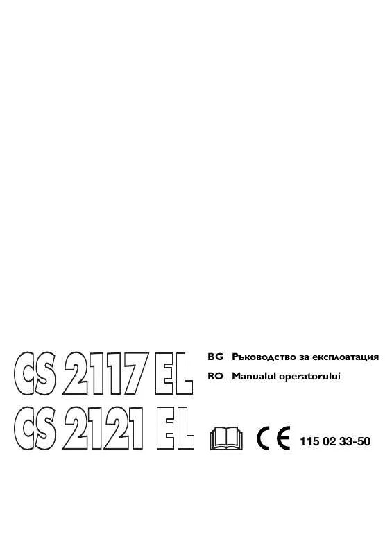 Mode d'emploi JONSERED CS 2117 EL