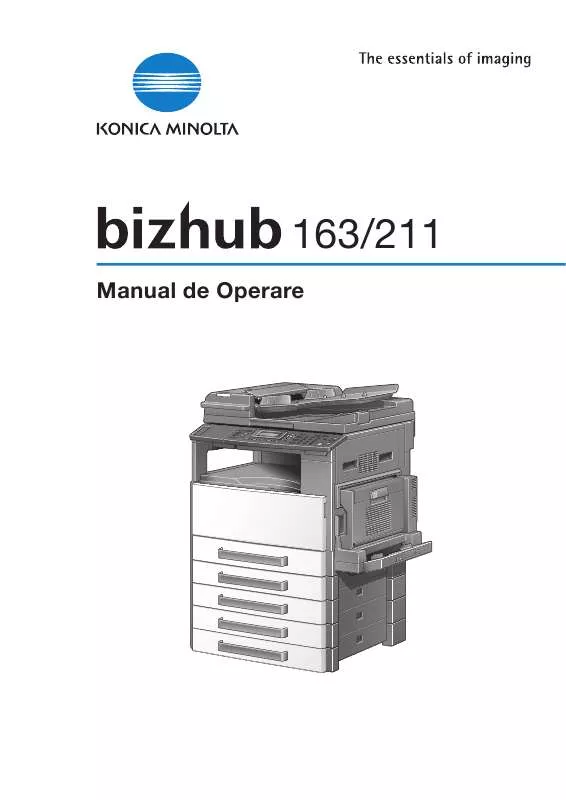 Mode d'emploi KONICA MINOLTA BIZHUB 211