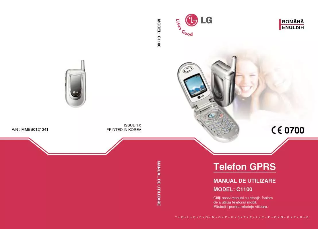 Mode d'emploi LG C1100