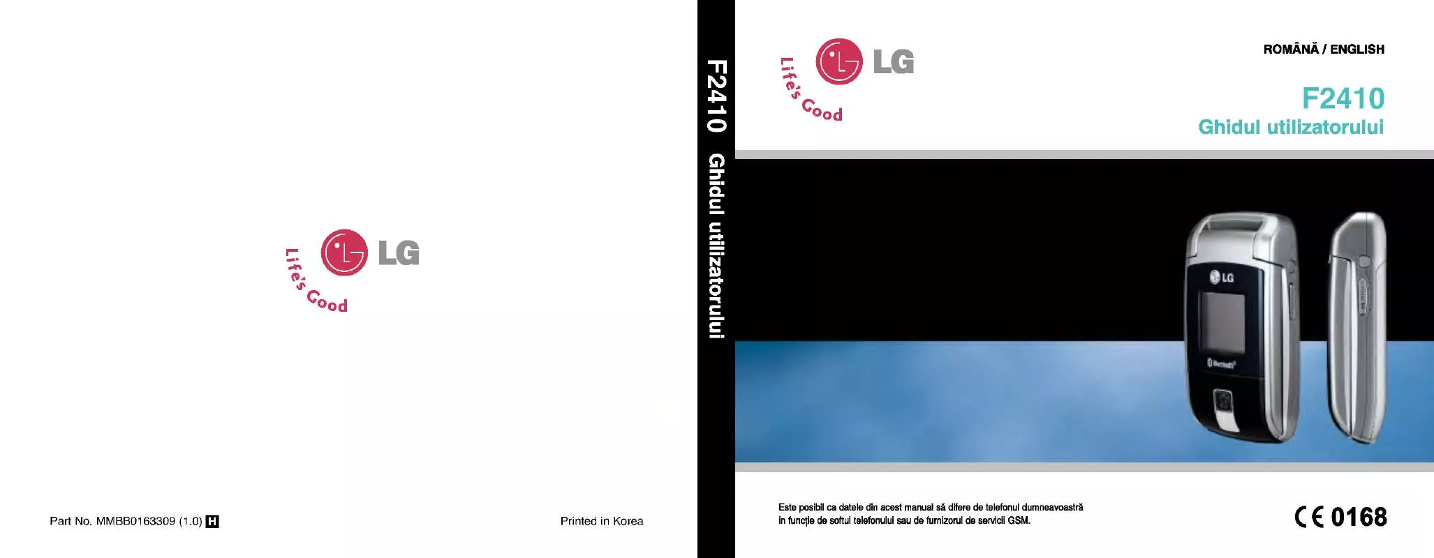 Mode d'emploi LG F2410