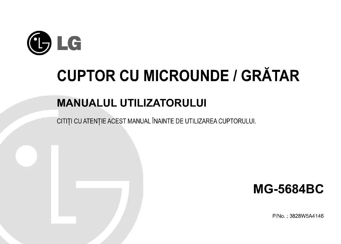 Mode d'emploi LG MG-5684BC