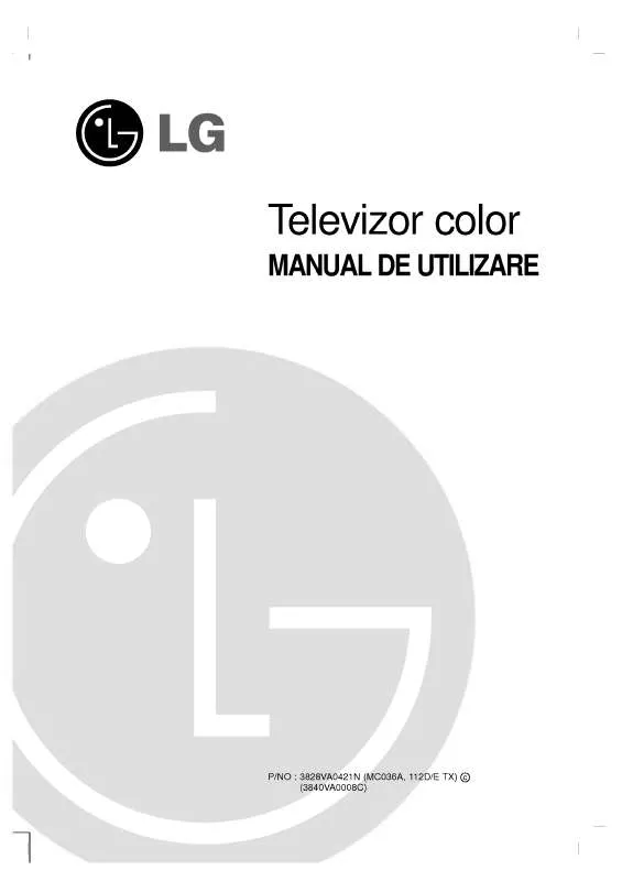 Mode d'emploi LG RZ-29FA34RB