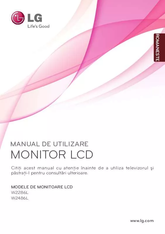 Mode d'emploi LG W2486L