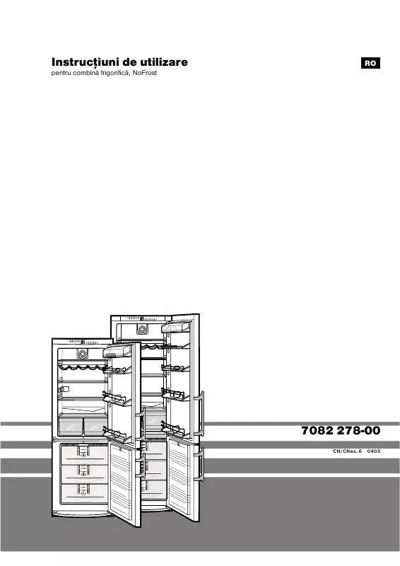 Mode d'emploi LIEBHERR CN 38660