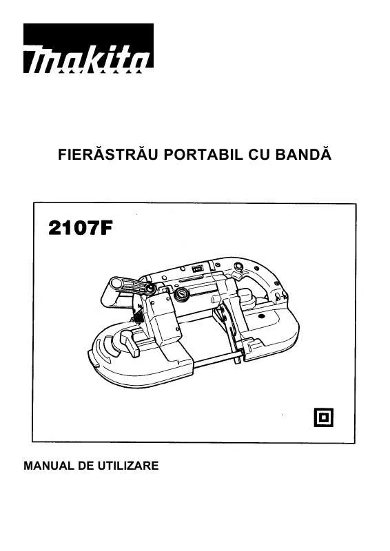 Mode d'emploi MAKITA 2107F